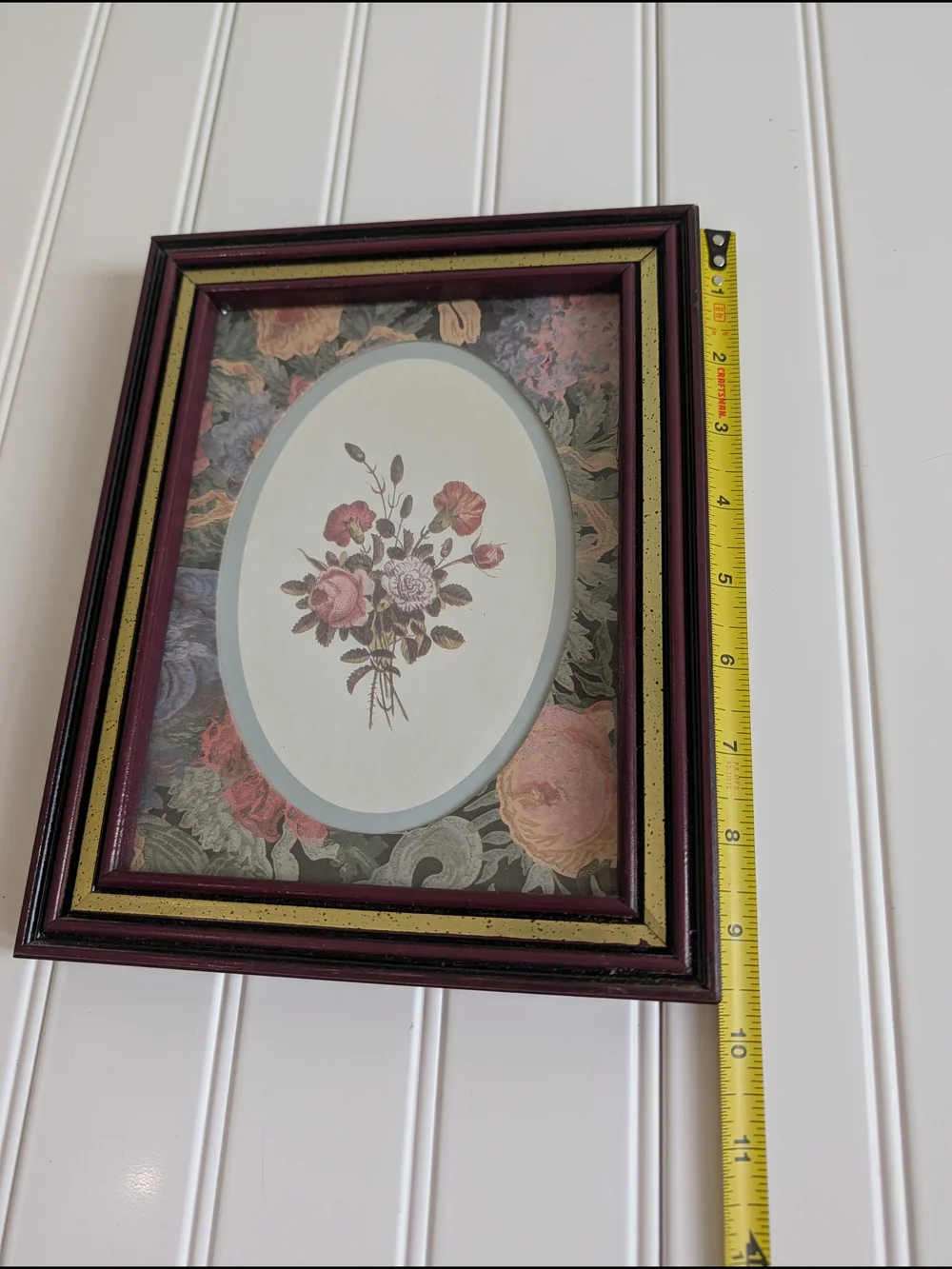 Vintage Floral Artwork Neutral Tones Gallery Wall